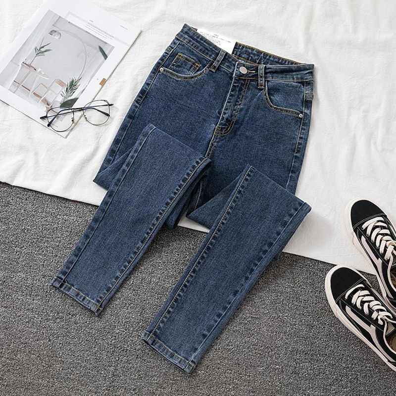 WIKPROM - Skinny jeans met hoge taille