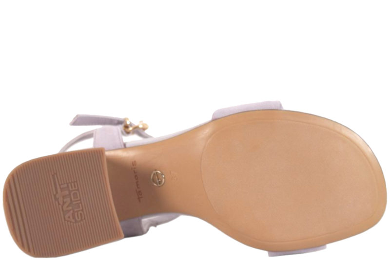 TAMARIS LYSLILLA SANDAL I RUSKIND