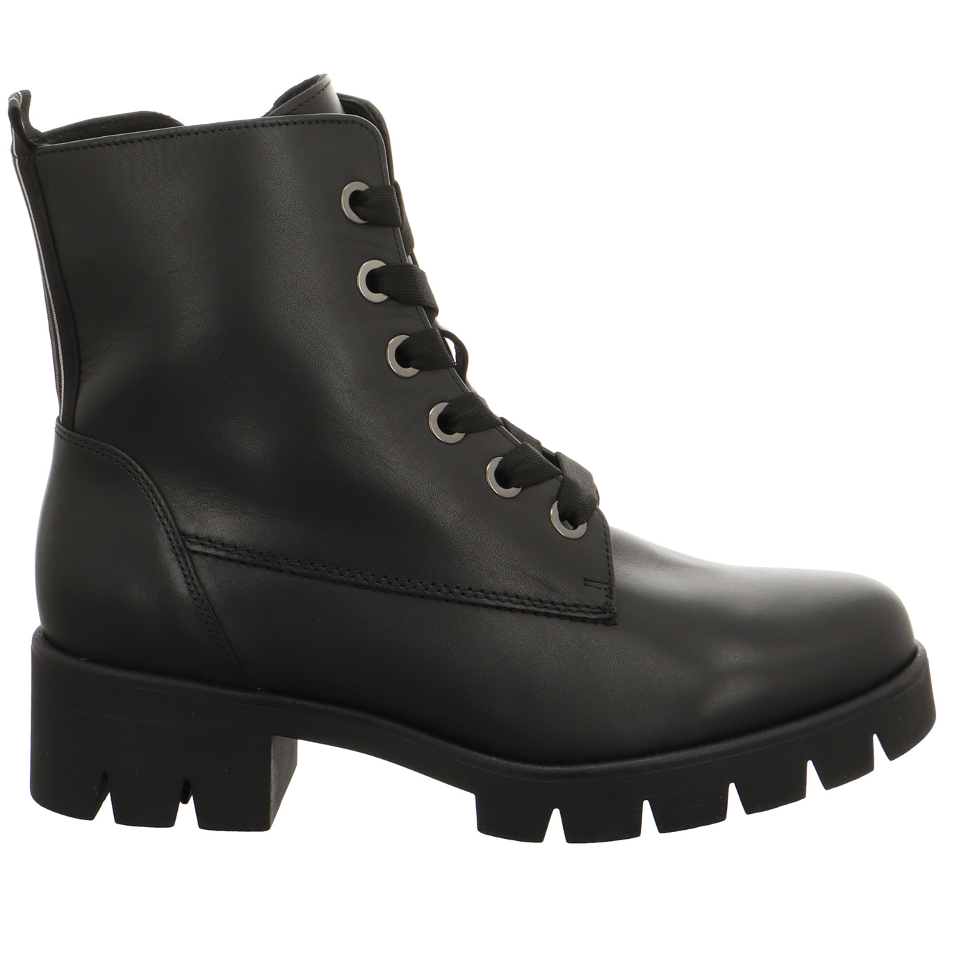 Schnürboots schwarz