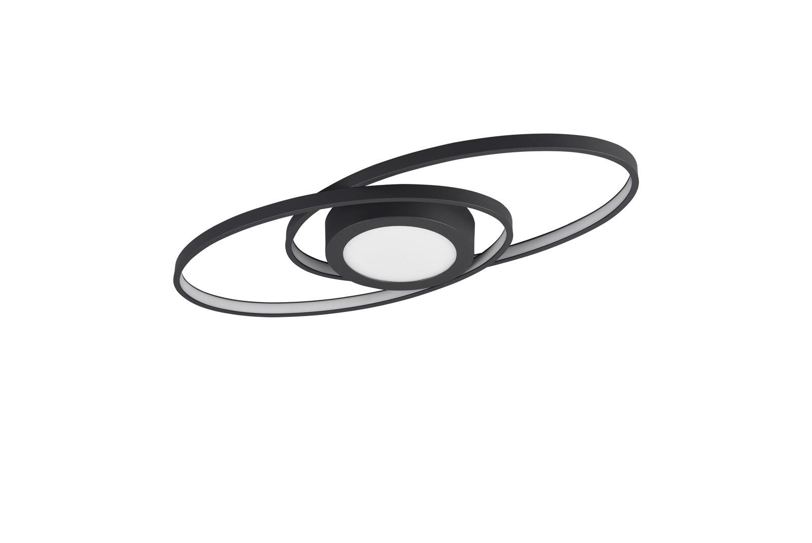LED-Deckenleuchte Galaxy, Anthrazit, Switch-Dimmer, 27 W LED