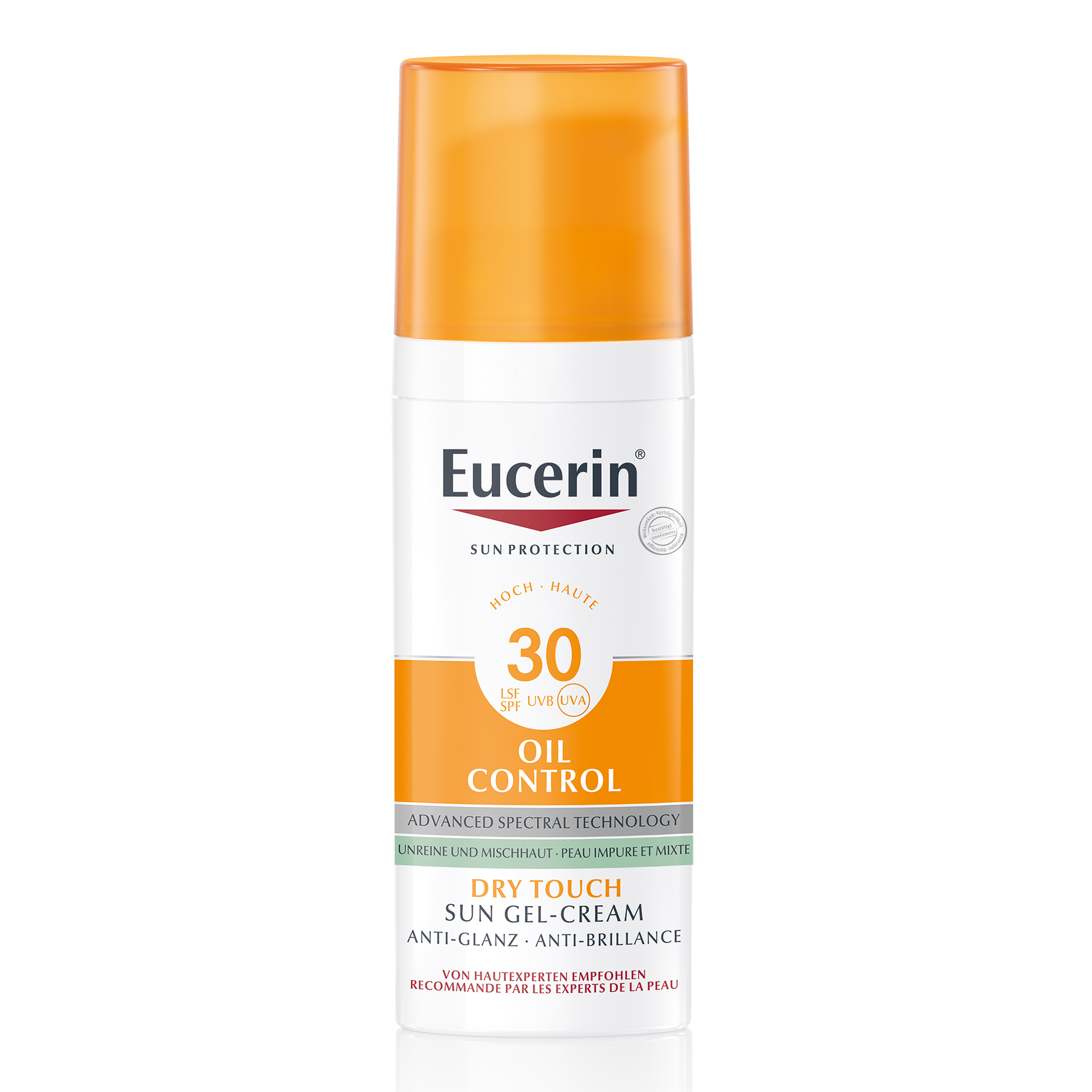 EUCERIN SUN Face Oil Control Gel-Creme Gel Creme LSF30 Tb 50 ml