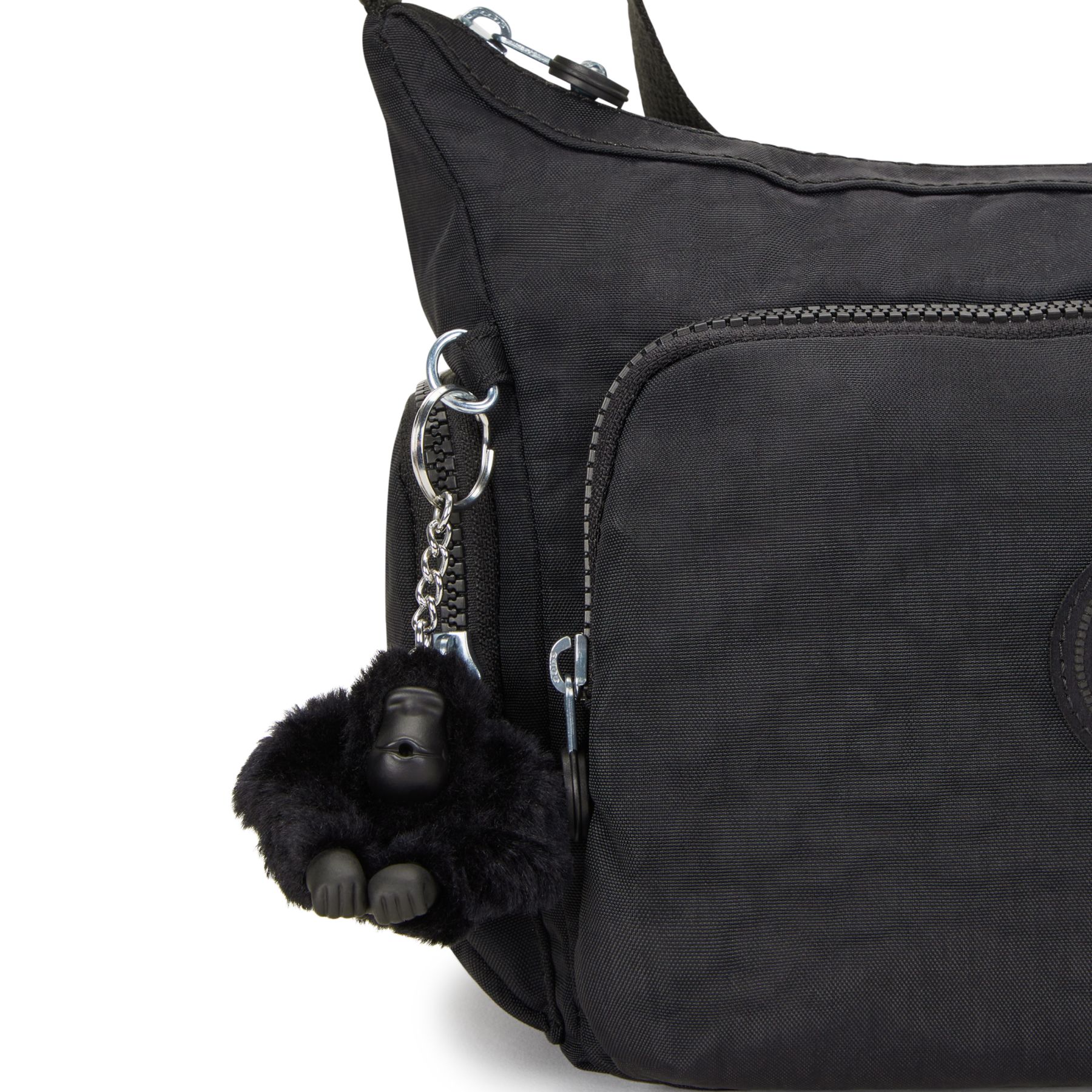 GABB S Sac à bandoulière de taille moyenne avec bandoulière réglable - Black Noir