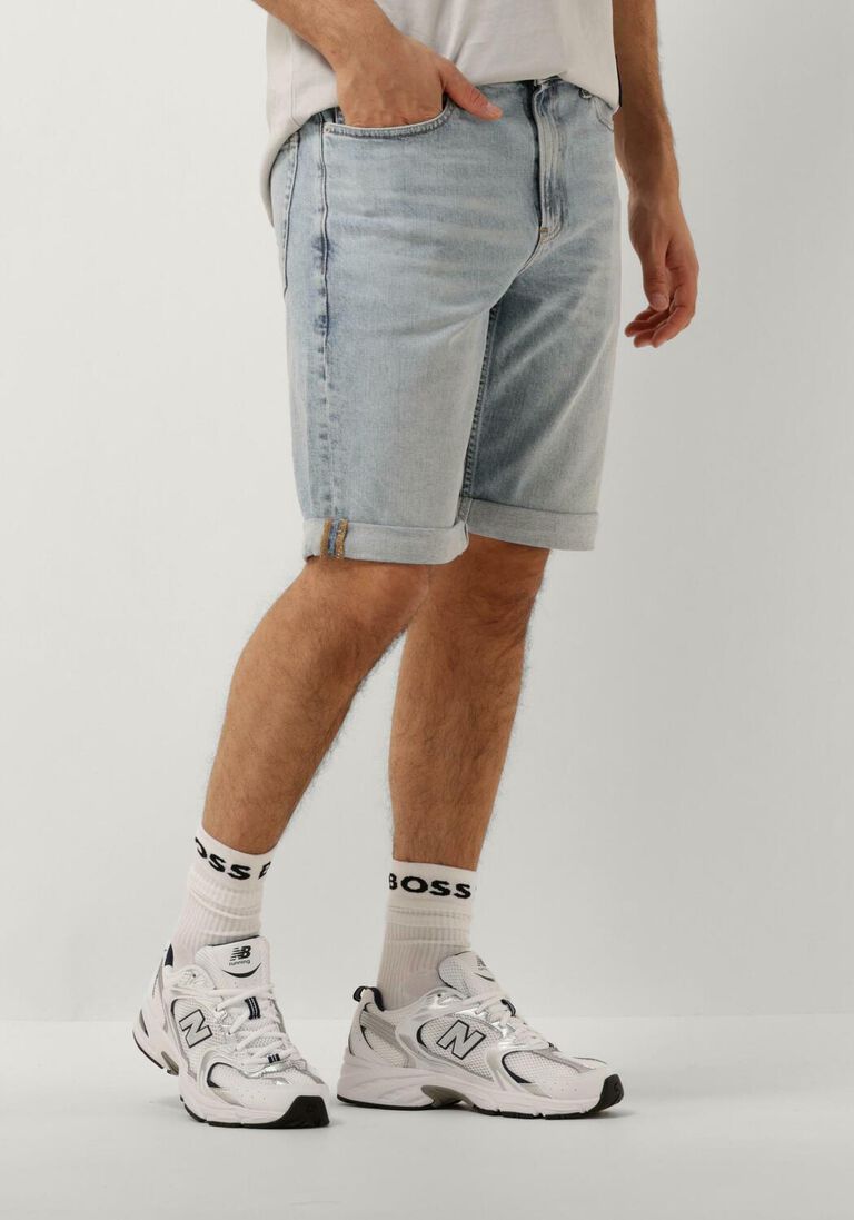 CALVIN KLEIN lichtblauwe calvin klein shorts slim short