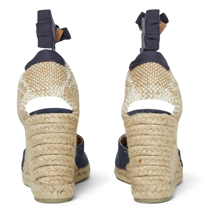 Castaner Espadrilles Carina 8 cm | Bleu marine