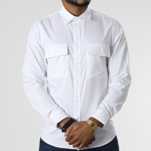 Chemise Manches Longues J529 Blanc