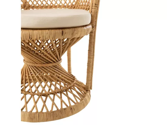 Fauteuil Design en Rotin 
