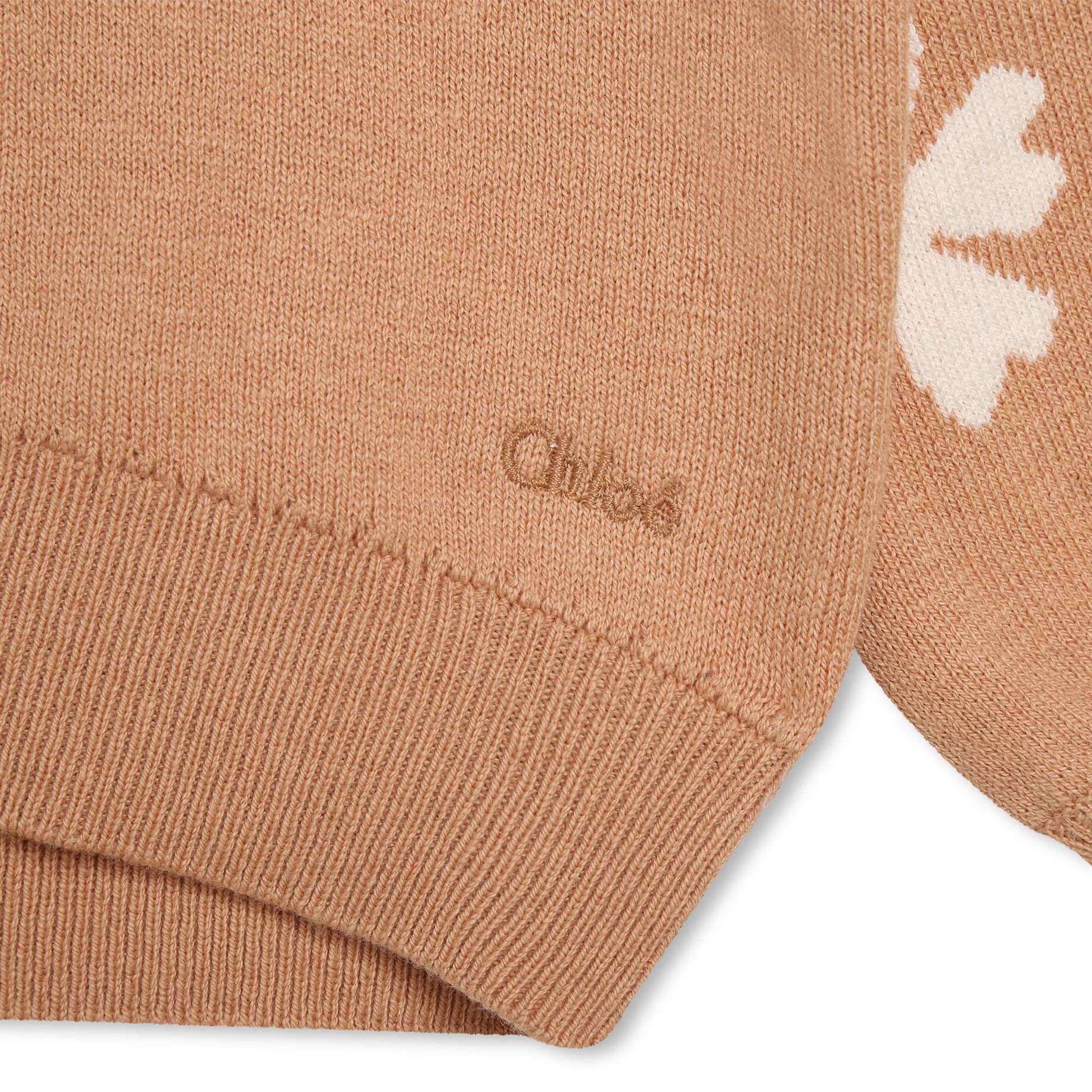 Chloé| Mädchen Strickpullover mit Bio-Baumwolle