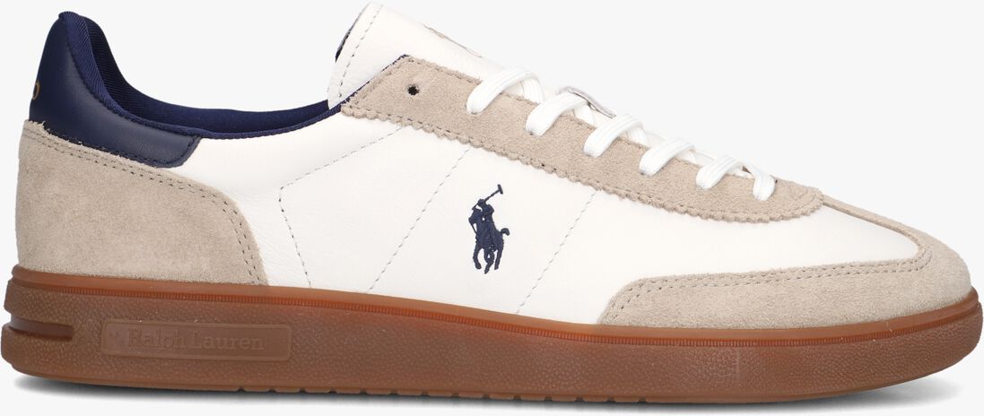 beige polo ralph lauren lage sneakers bedford sneakers low top lace
