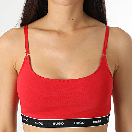 Lot De 2 Brassières Femme 50480158 Rouge Rose