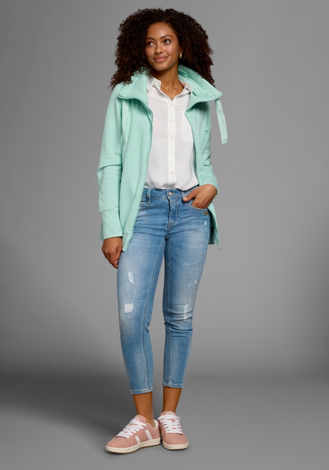 Ocean Sportswear Sweatjacke mit voluminösem hohem Kragen