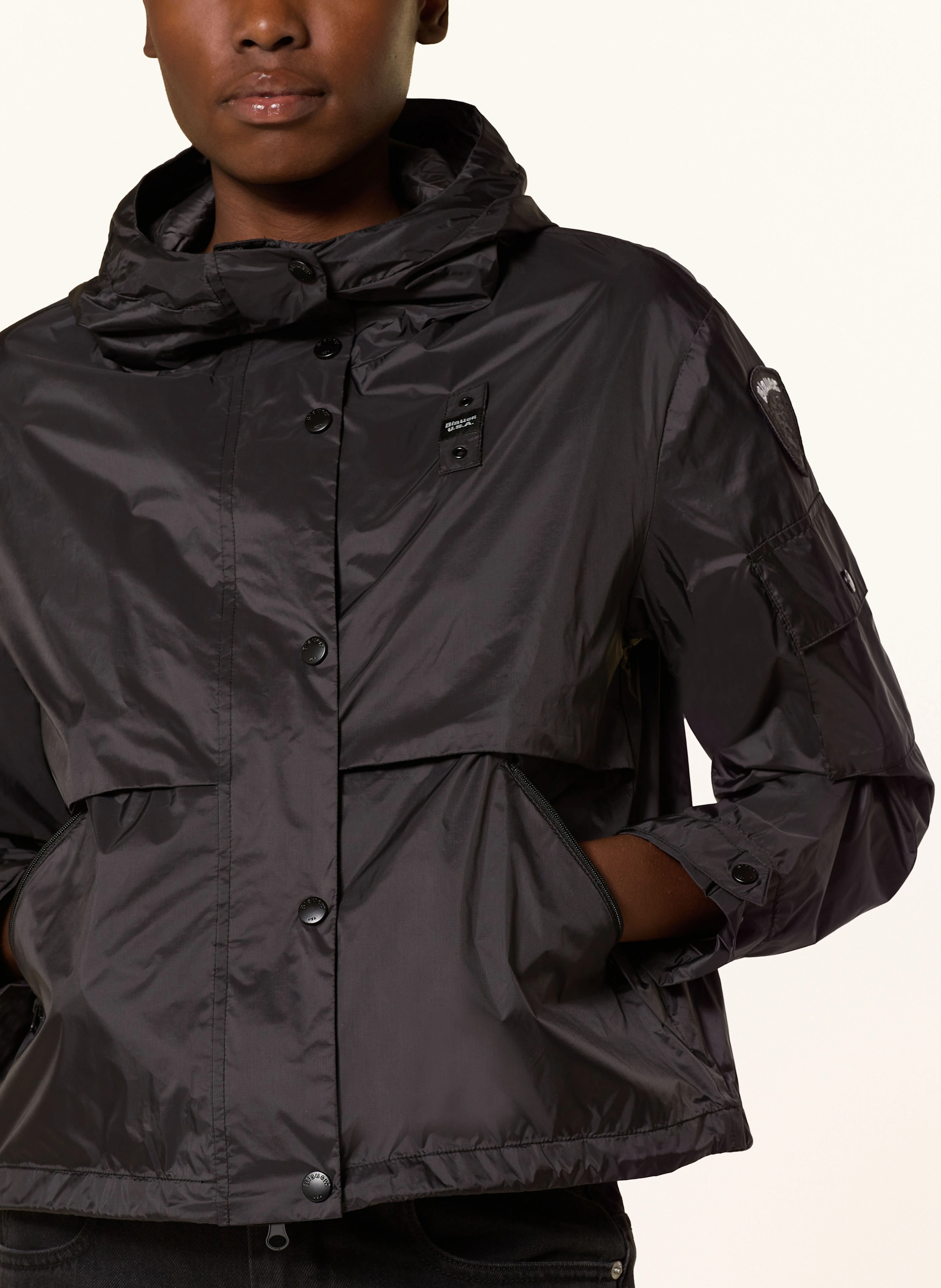 Blauer Regenjacke ERIE