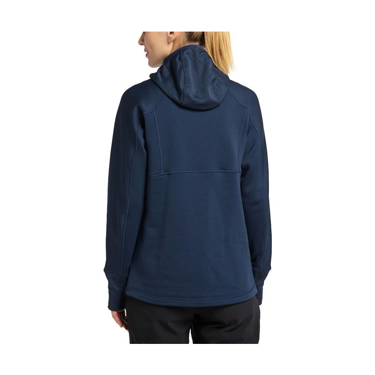 Haglöfs Betula Hooded Jacket Women Tarn Blue