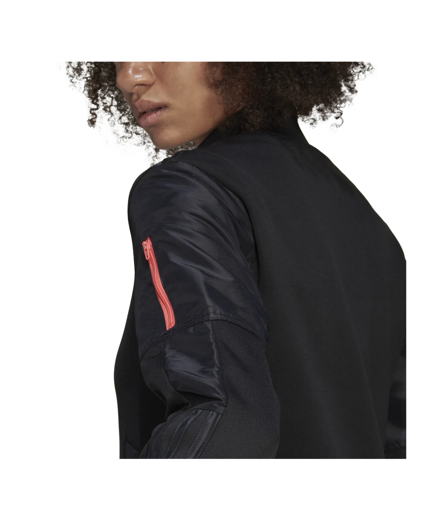 adidas Tiro ST Trainingsjacke Damen Schwarz Rot