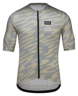 Maillot Manches Courtes Gore Wear Spirit Organic Camo Gris
