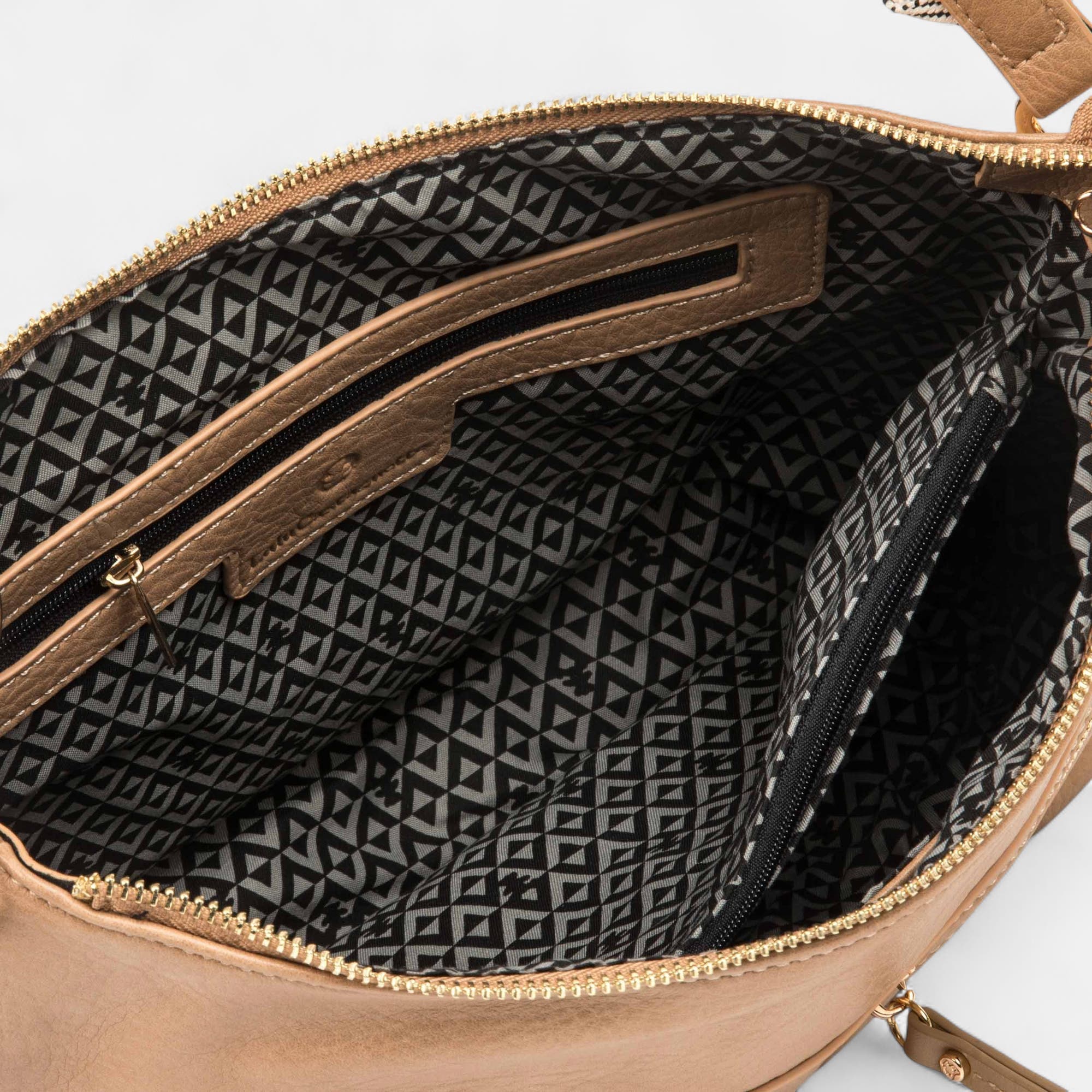 Sac bandoulière beige