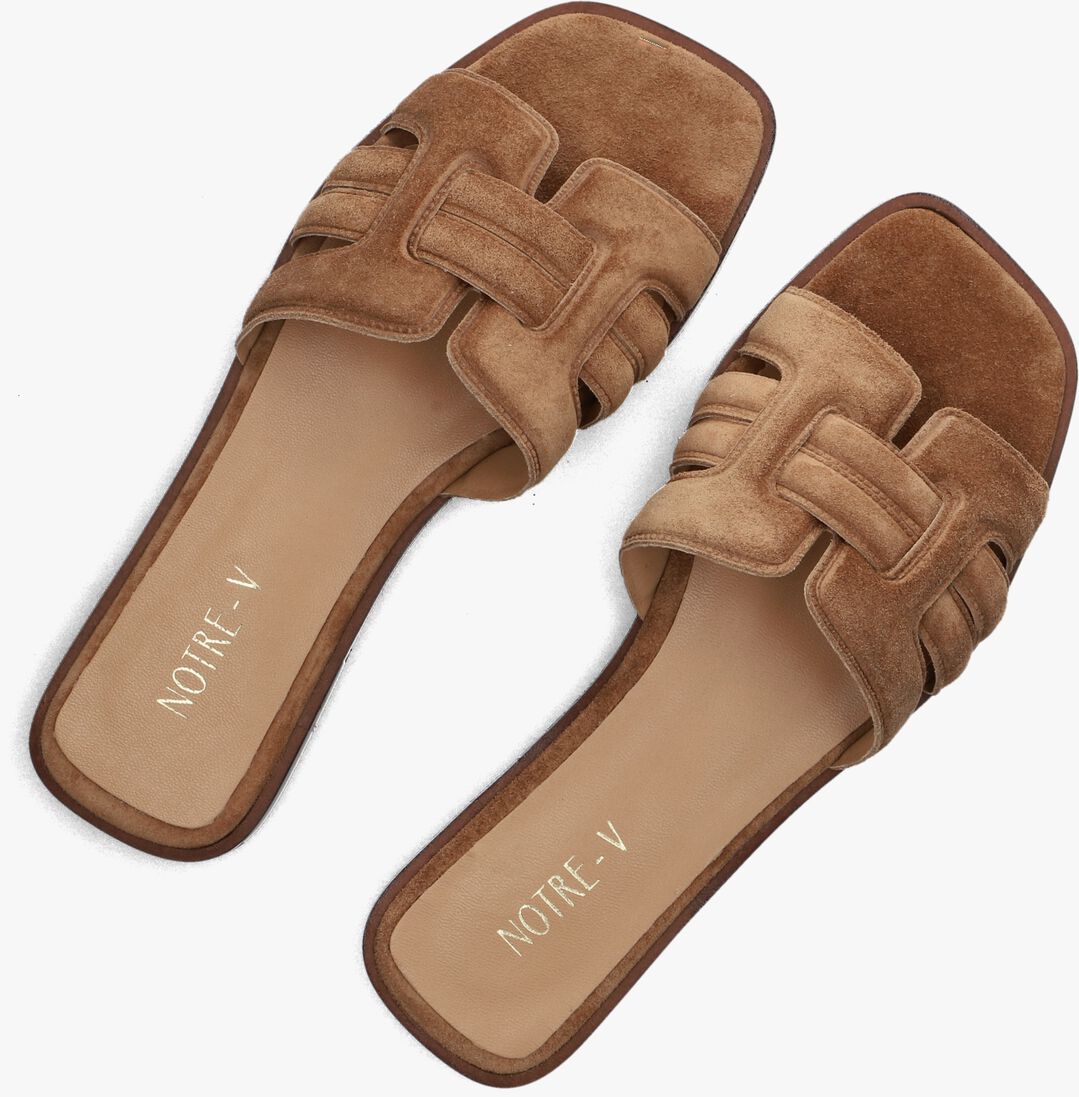 camel notre-v slippers as-16301