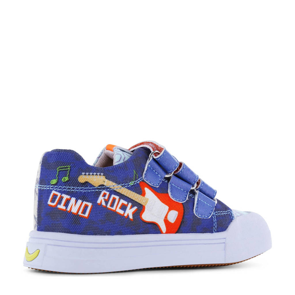 Go Banana's sneakers beige/blauw/oranje