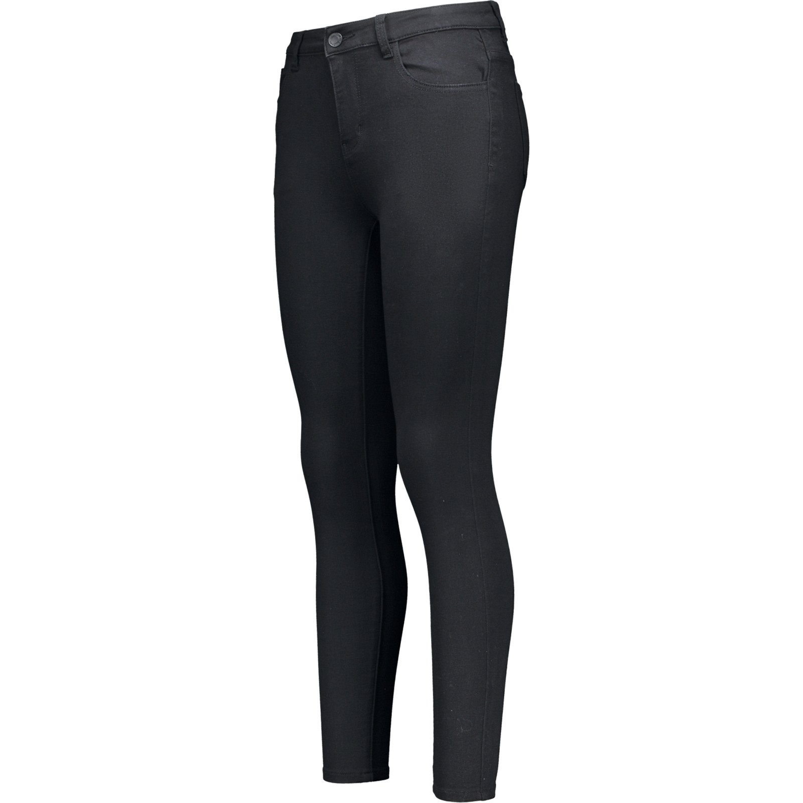 Damen-Jeans Debby Skinny, regular waist 42, schwarz