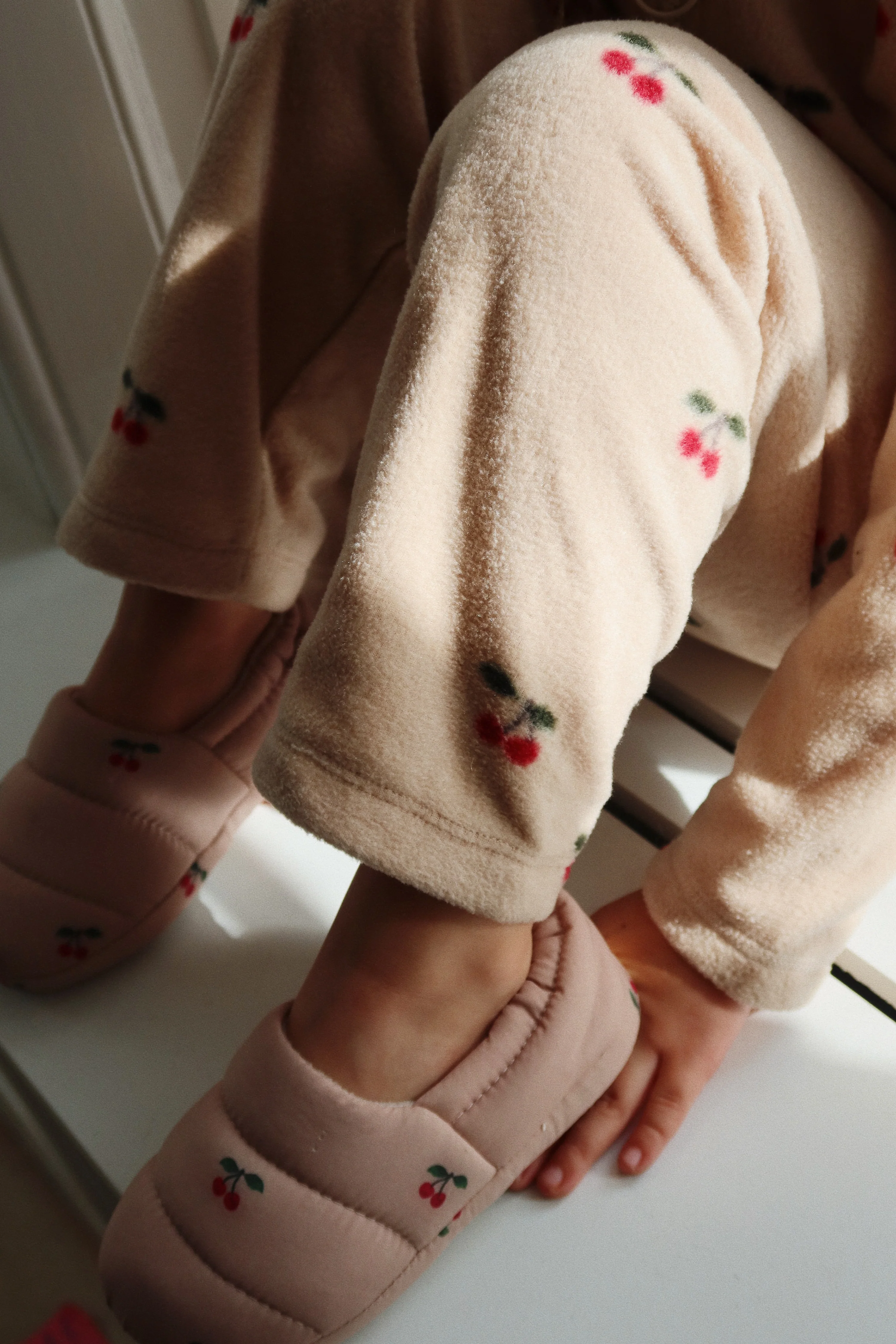 Tavi fleece bukser - CHERRY - 12M