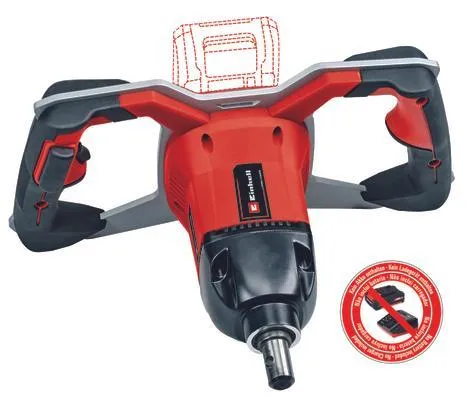 Einhell GP-EA 18/150 Li BL-Solo, 125 rpm, Børstefri, Batteri, 18 V, 5,7 kg, 8,2 kg - SOLO