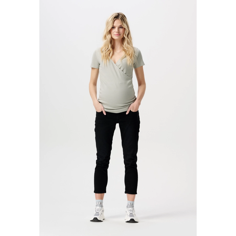 Noppies Slim Umstandsjeans Mila 78 Black Dark Wash