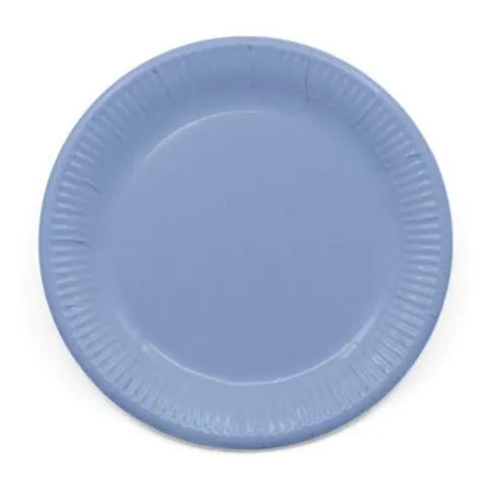Procos Decorata™ Partyteller hellblau 8 Stk. Ø 23 cm