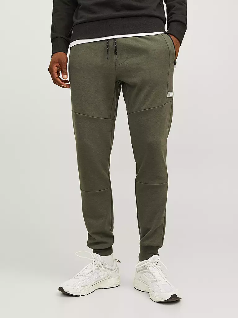 JACK & JONES Jogginghose JPSTWILL JJAIR olive