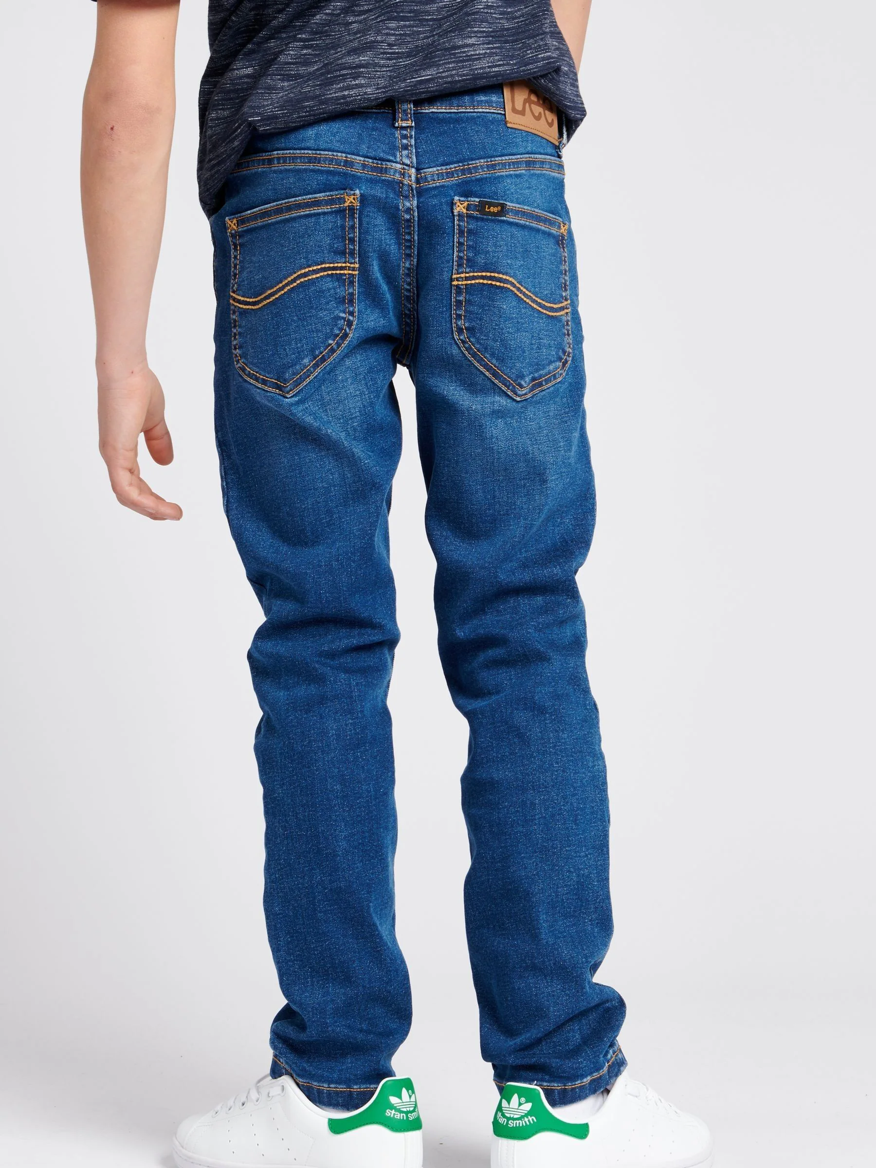 Normaal blauw - Lee Luke Slim Fit Jeans