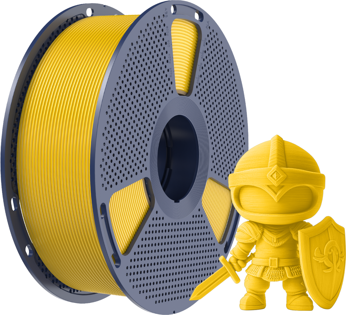 SUNLU  PLA+ Vivid Yellow, 1,75 mm / 1000 g    Modifiziertes PLA Filament mit hoher Zähigkeit