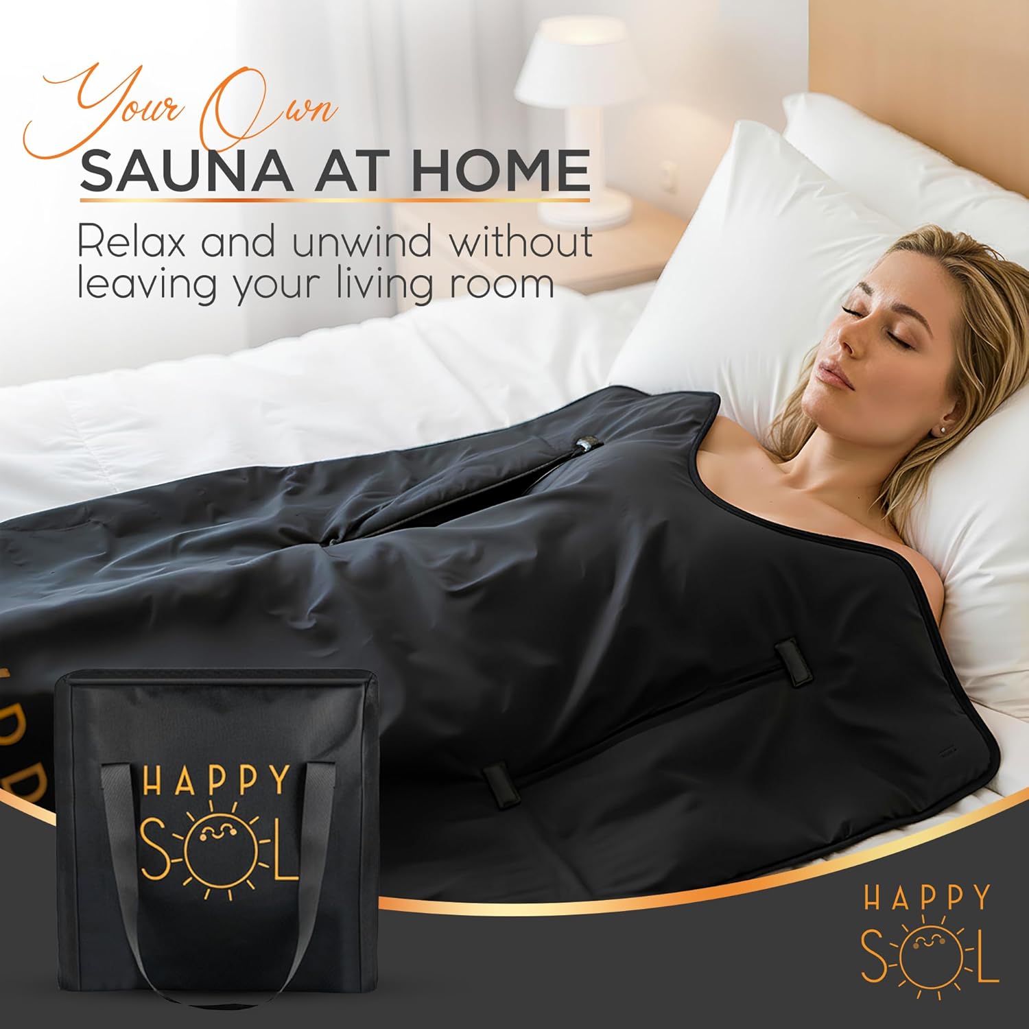 Far Infrarot Saunadecke für Zuhause, Tragbare Infrarot Saunadecke für Therapie, Saunadecke für Detox, Geeignet für Entspannung und Erholung von Übungen, sehr geringe EMF