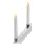 Adventslysestake bue LED 37 cm