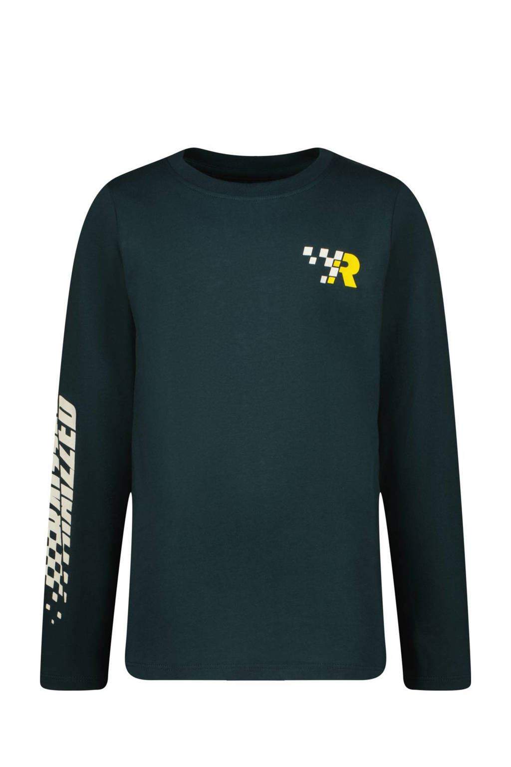 Raizzed longsleeve Homer met tekst donkergroen