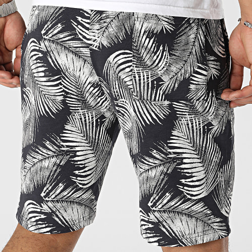 Short Jogging Perry Life Bleu Marine Floral