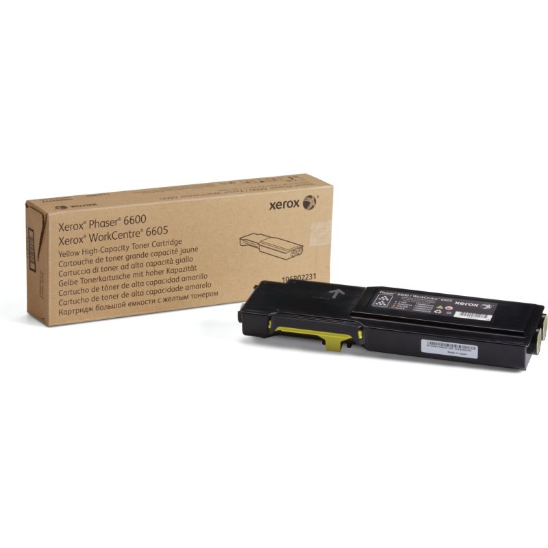 Xerox Cartouche de toner Jaune Phaser™ 6600, WorkCentre™ 6605