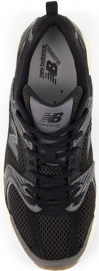 New Balance 530 Sneakers Zwart Synthetisch Textil