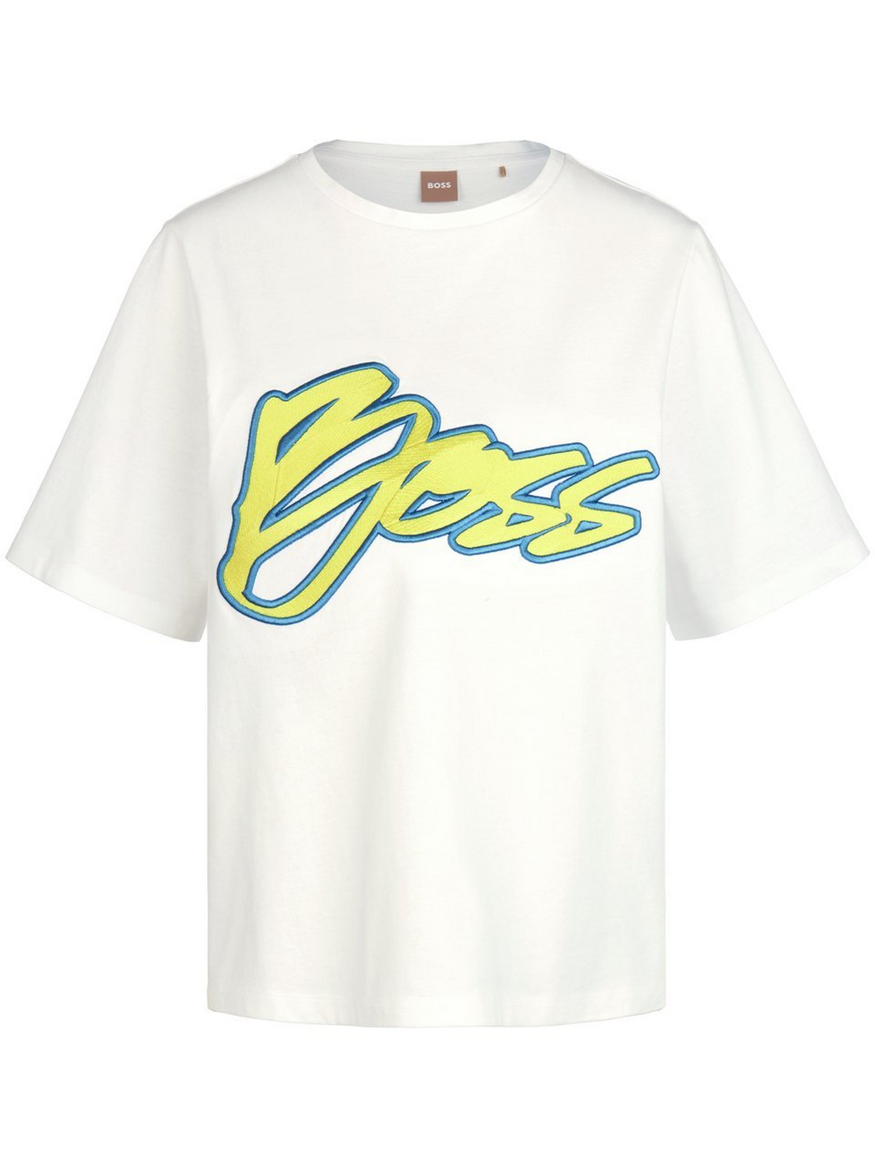 Rundhals-Shirt im Oversized-Style