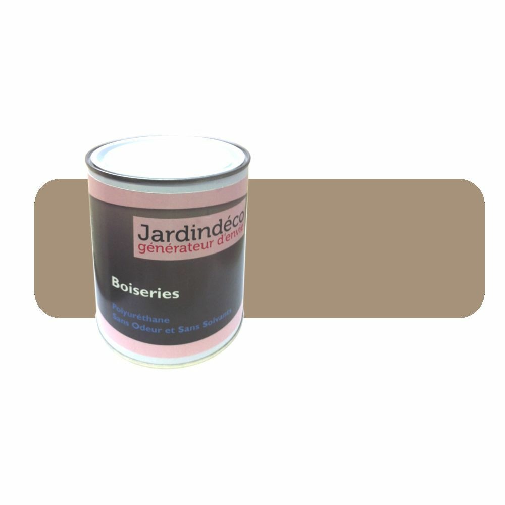 Peinture beige pour meuble en bois brut 1 litre