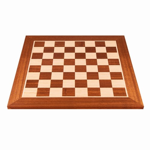 Echiquier 50cm acajou chene