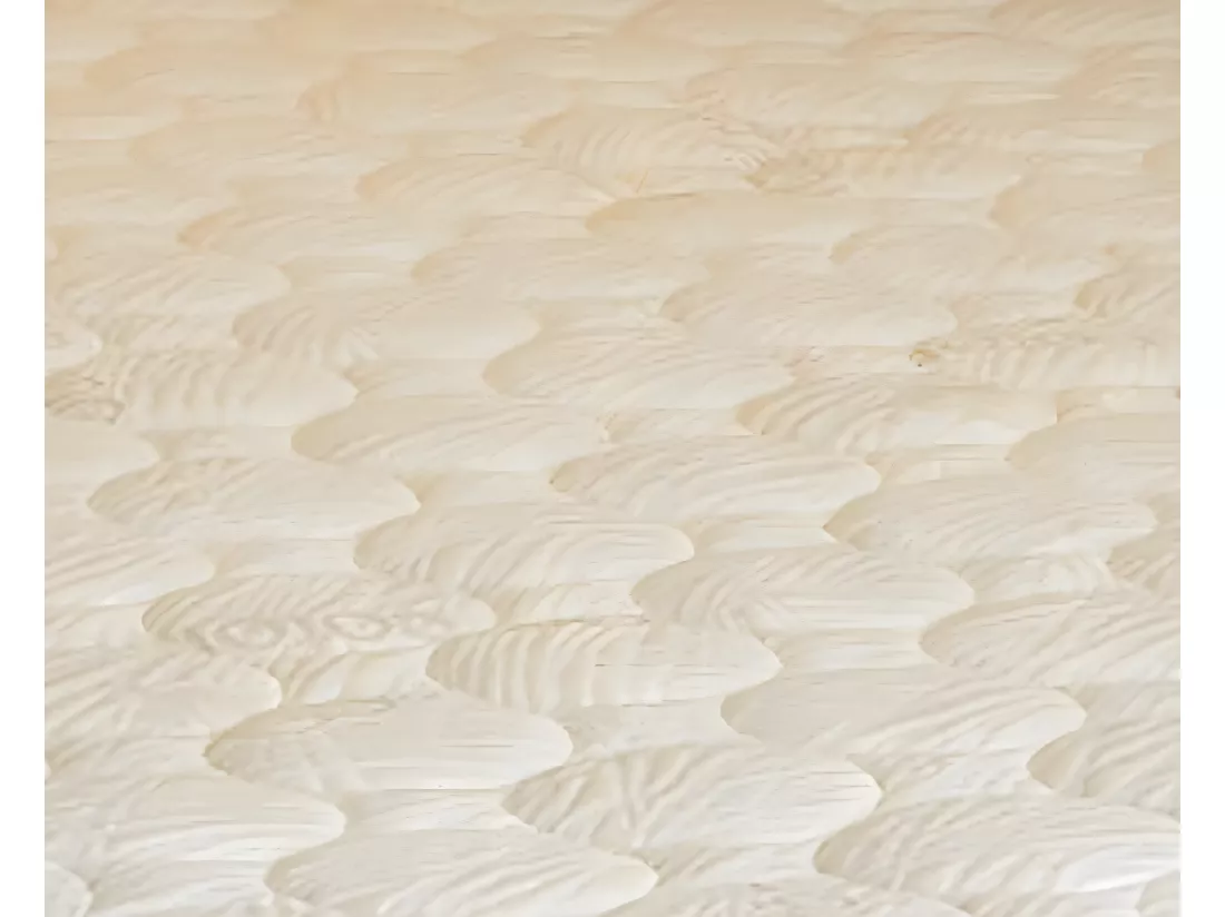 Matelas latex 90x190x23 cm ferme 100% coton 7 zones de confort noyau poli latex HR