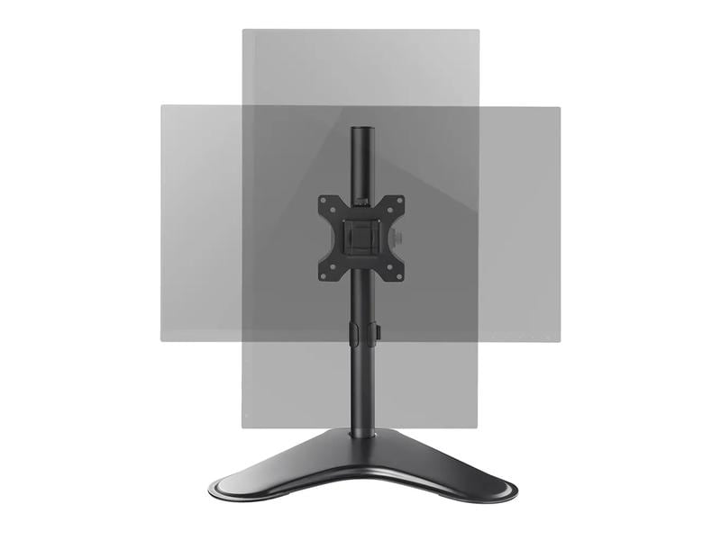 NEOMOUNTS Monitor-Standfuss FPMA-D550SBLACK bis 8 kg – Schw Full-Motion Tischständer für 10-32