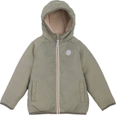 Viking Play  Vendbar Fleecejakke, Olive