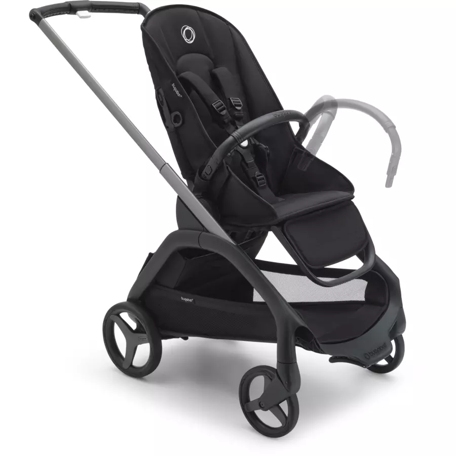bugaboo Kinderwagen Dragonfly Complete Black Midnight Black