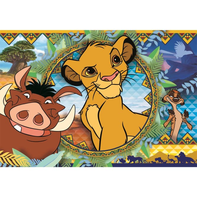 Disney Classics - König der Löwen - Puzzleset - 2 x 60 Teile