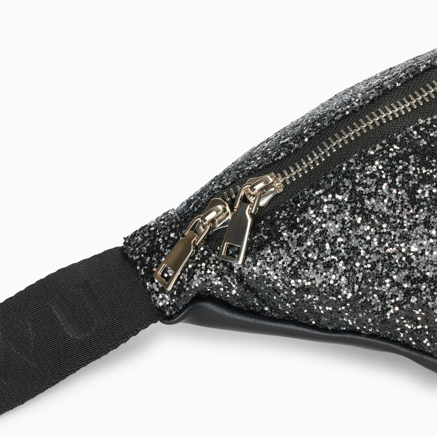 Sacs-Sac banane Lydie noir à paillettes