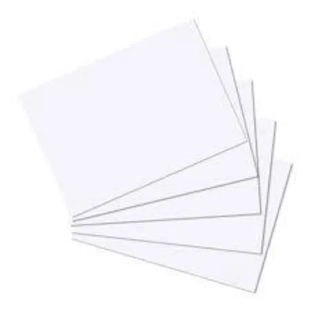 Herlitz Karteikarten, DIN A6, blanko, weiß