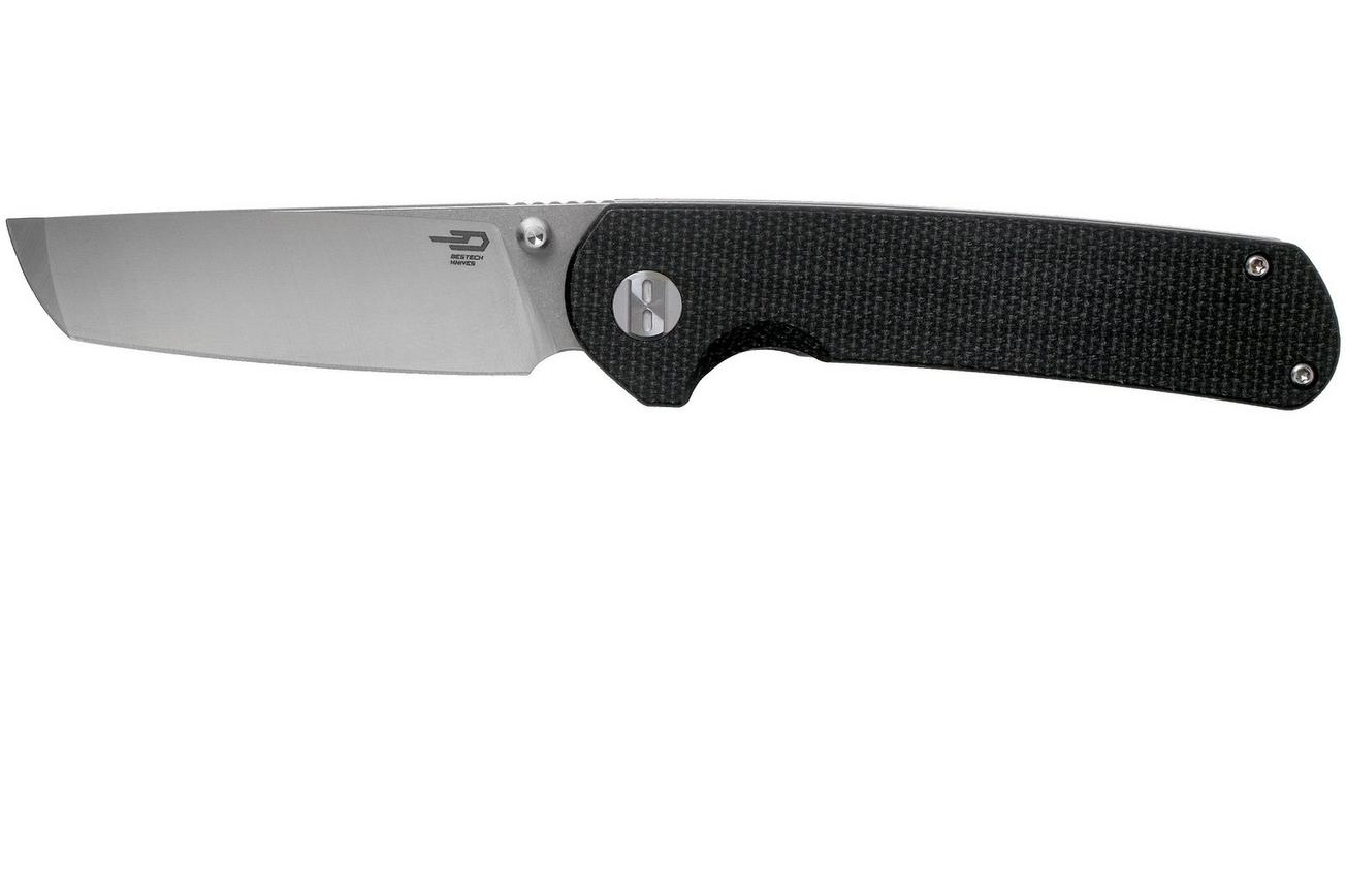 Bestech Sledgehammer BG31C Black Micarta, Two Tone zakmes
