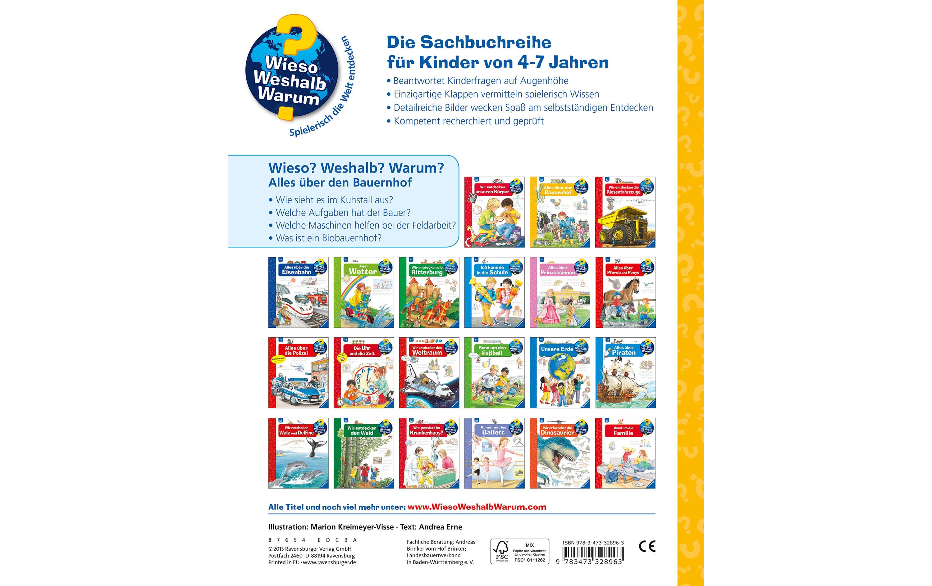Kinder-Sachbuch WWW: Alles über den BauernhofKinder-Sachbuch
