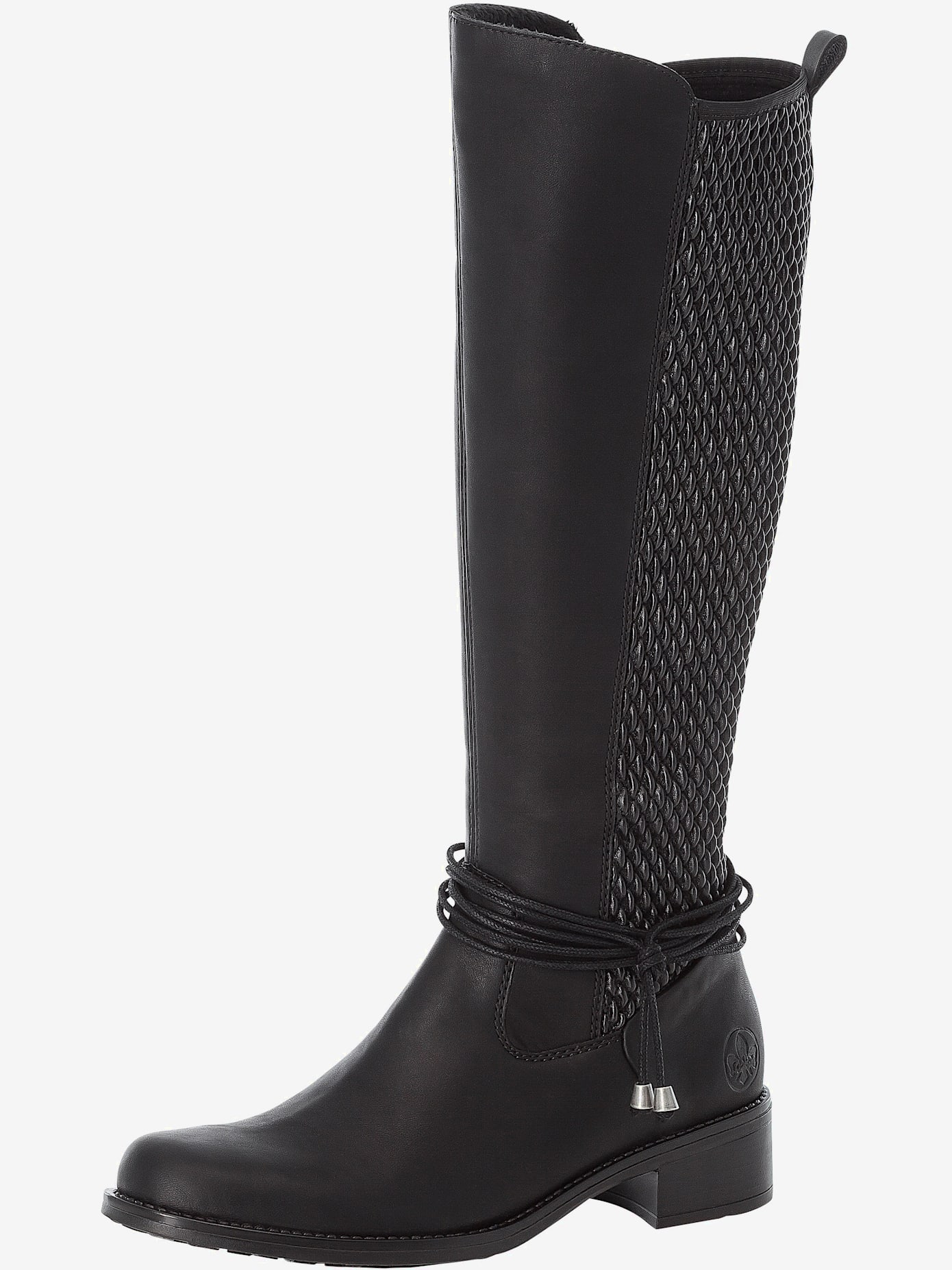 Bottes laçage décoratif sur la tige