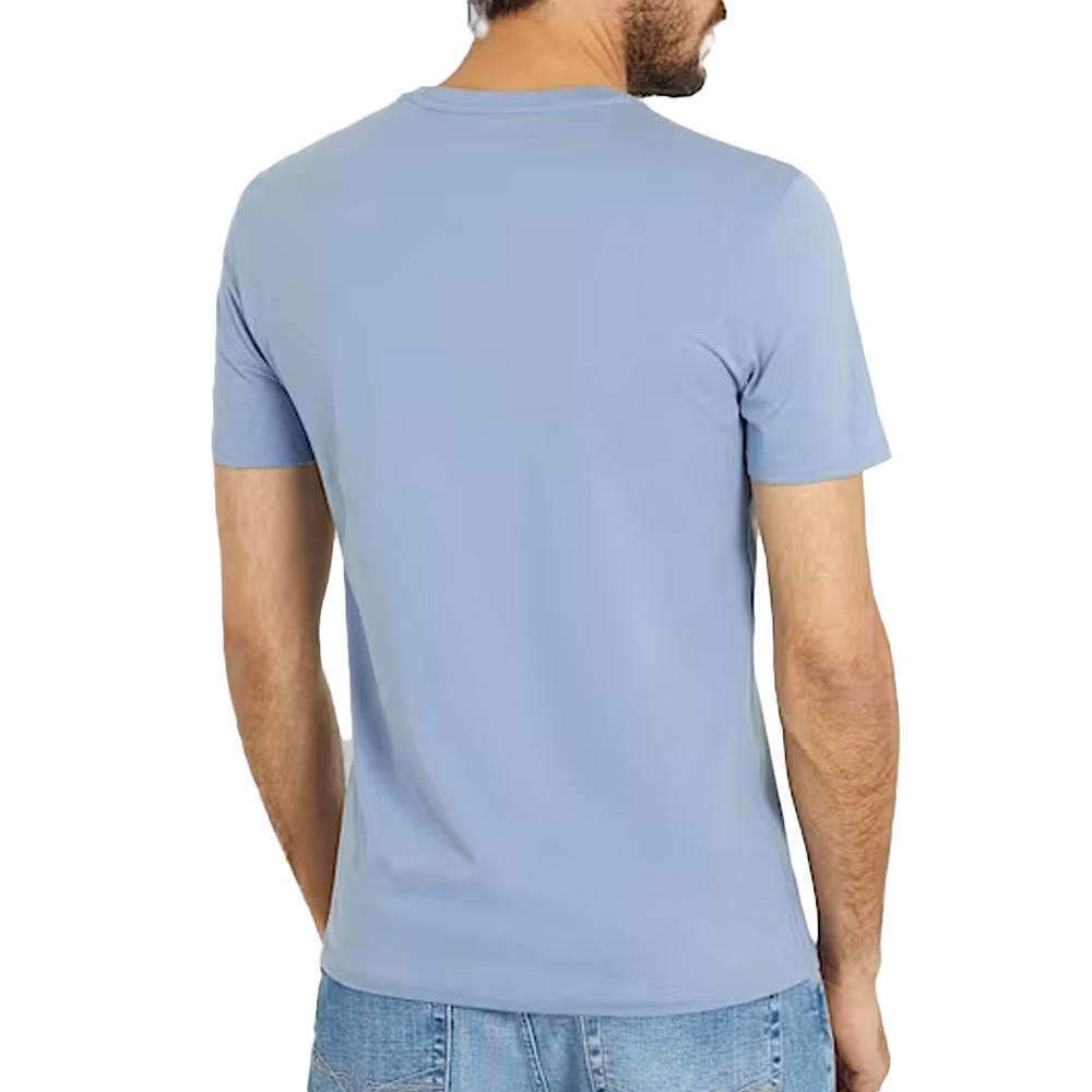 Guess T-shirt Bleu Homme Guess Core