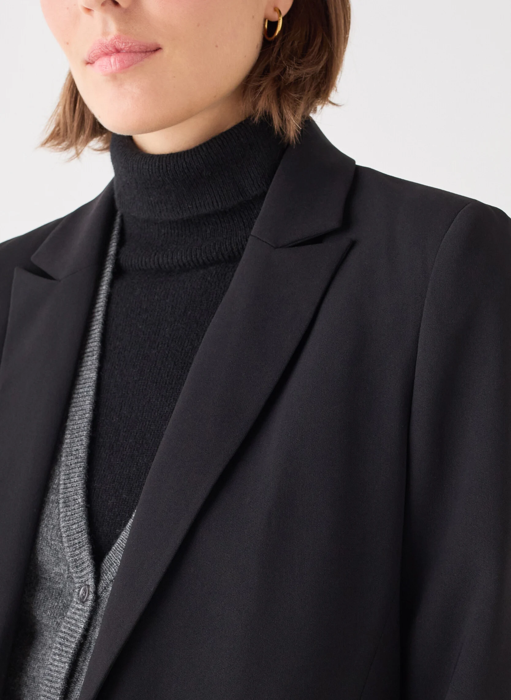 VERTIGE - Blazer droit| Noir